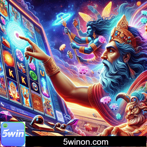 Imagem promocional do login da 5WIN